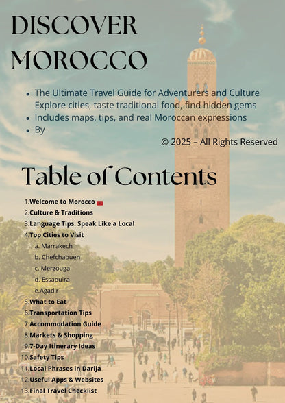 Morroco Travel Guide
