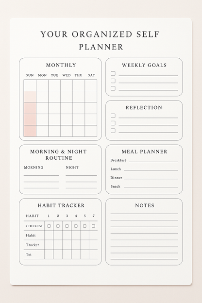 Life Reset Planner